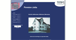 Desktop Screenshot of pension-jutta.de
